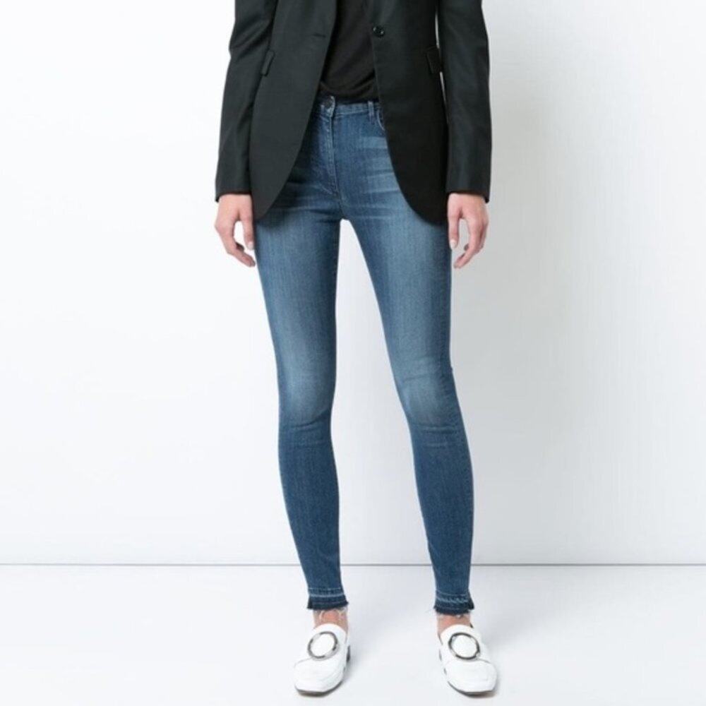 3x1 Higher Ground High Rise Skinny Release Hem